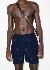 Ralph Lauren Polo logo embroidered drawstring shorts