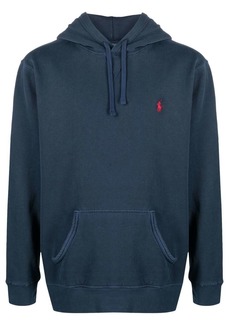 Ralph Lauren Polo logo-embroidered hoodie