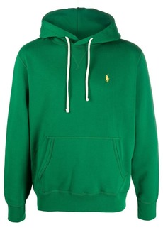 Ralph Lauren Polo logo-embroidered hoodie