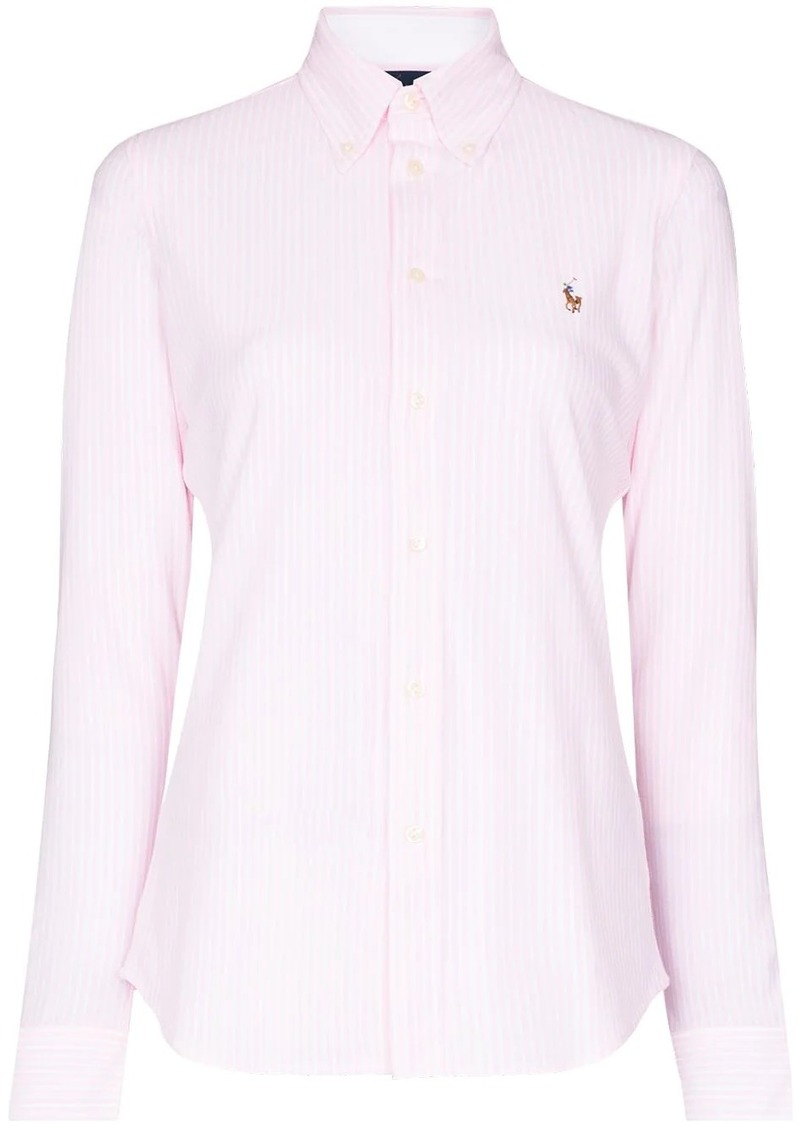 Ralph Lauren: Polo logo-embroidered Oxford shirt