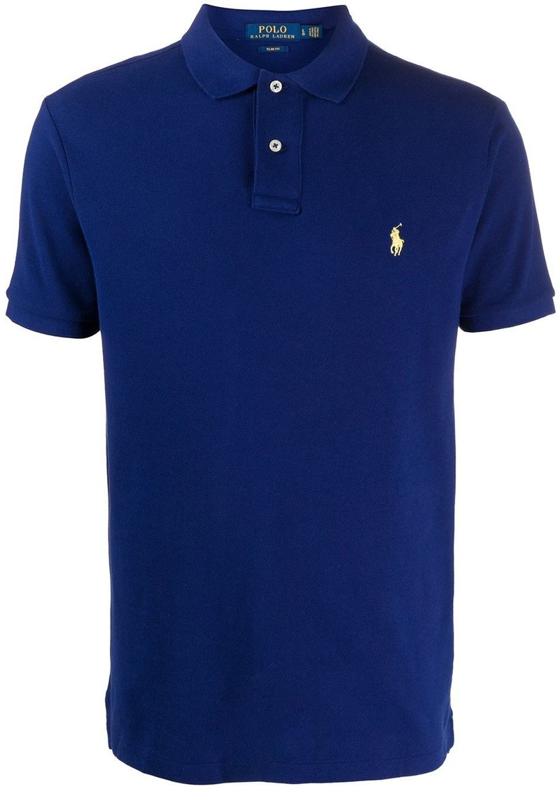 Ralph Lauren Polo logo embroidered polo shirt