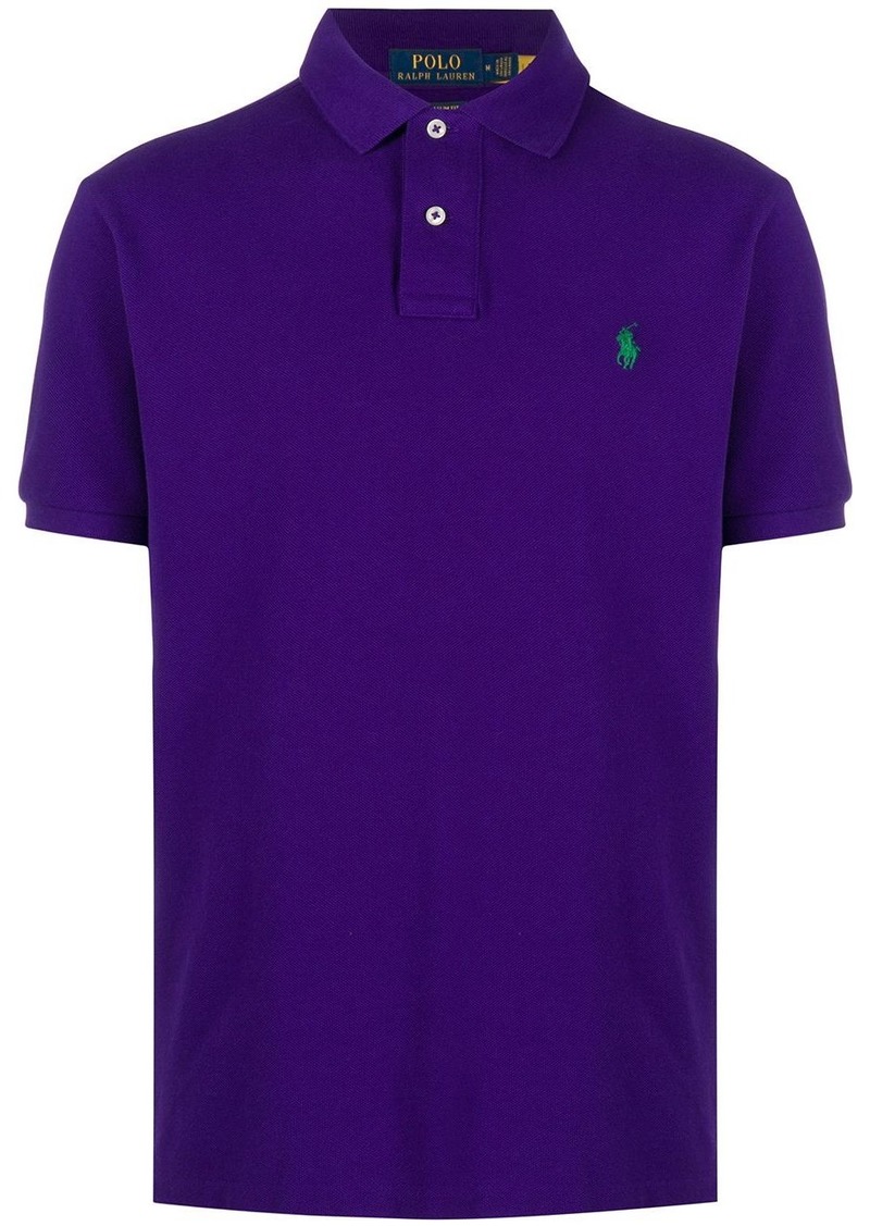 Ralph Lauren Polo logo embroidered polo shirt