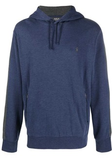 Ralph Lauren Polo logo-embroidered side-stripe hoodie