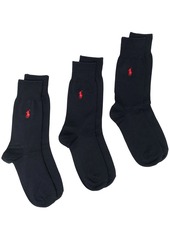 Ralph Lauren Polo logo-embroidered socks