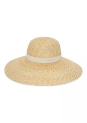 Ralph Lauren: Polo Logo-Embroidered Straw Sun Hat
