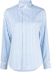 Ralph Lauren: Polo logo-embroidered striped shirt
