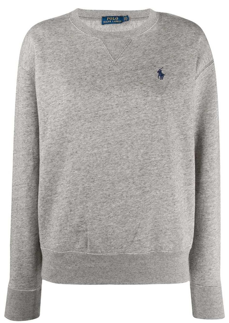 Ralph Lauren: Polo logo embroidered sweatshirt