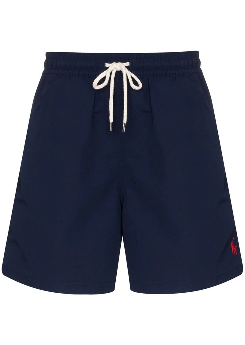 Ralph Lauren Polo logo embroidered swim shorts