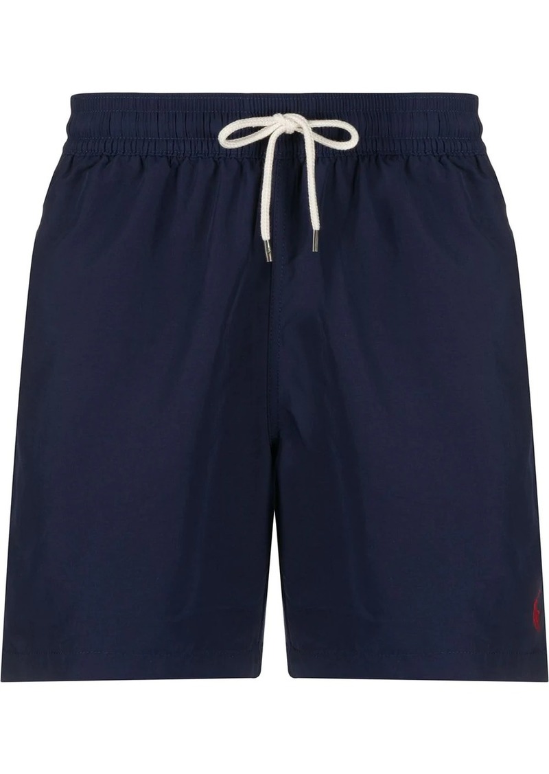 Ralph Lauren Polo logo-embroidered swim shorts