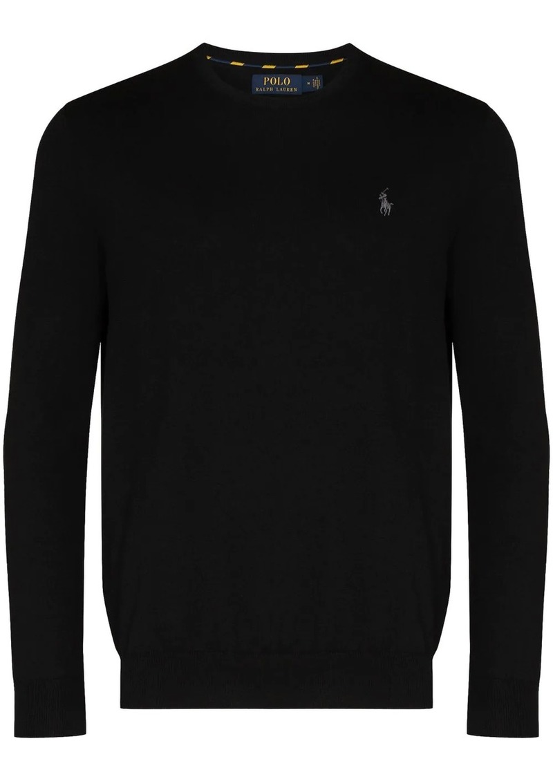 Ralph Lauren Polo logo embroidery crew jumper