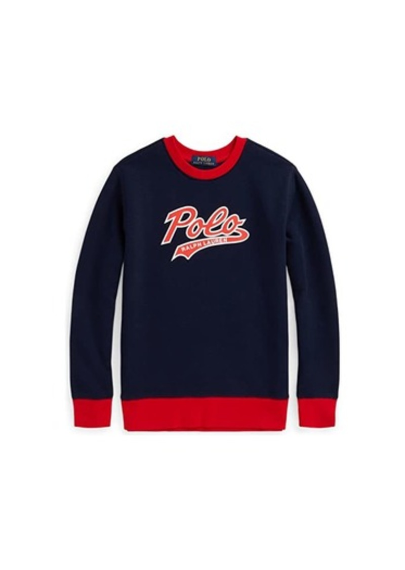 Ralph Lauren: Polo Logo Fleece Sweatshirt (Big Kids)