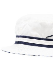 Ralph Lauren Polo logo-patch bucket hat