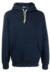 Ralph Lauren Polo logo-patch cotton-blend hoodie