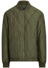 Ralph Lauren Polo logo-patch quilted jacket