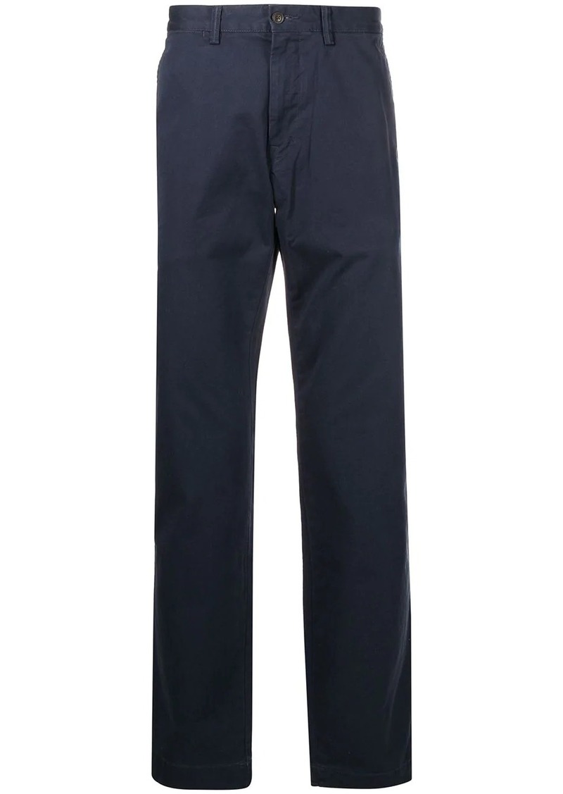 Ralph Lauren Polo logo-patch straight-leg trousers