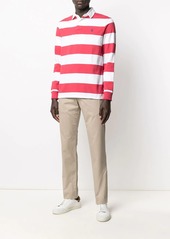 Ralph Lauren Polo logo-patch straight-leg trousers