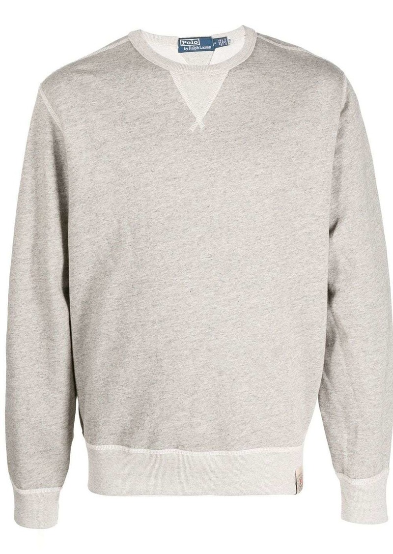 Ralph Lauren Polo logo-patch sweatshirt