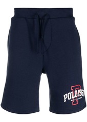 Ralph Lauren Polo logo-print cotton-blend track shorts