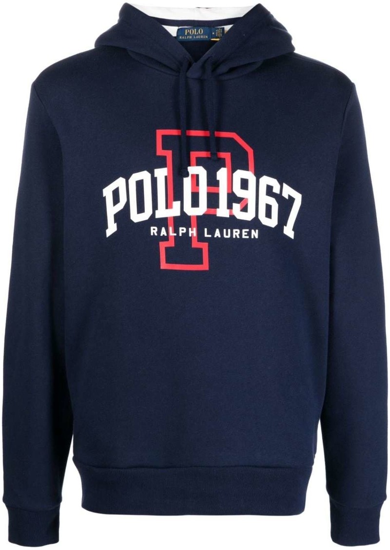 Ralph Lauren Polo logo-print cotton hoodie