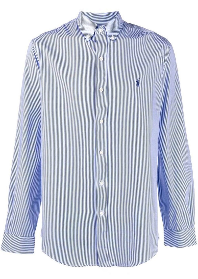 Ralph Lauren Polo logo striped shirt