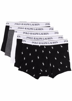 Ralph Lauren Polo logo-waist boxers (set of five)