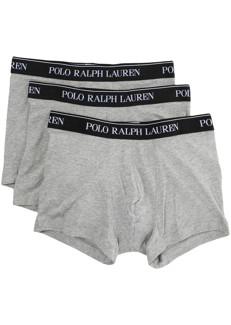 Ralph Lauren Polo logo-waistband boxer briefs (pack of 3)