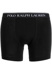 Ralph Lauren Polo logo waistband boxer briefs (set of three)