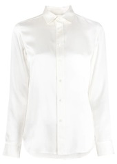 Ralph Lauren: Polo long-sleeve mulberry silk shirt