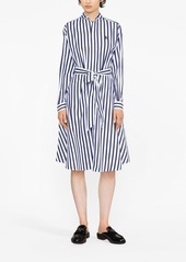 Ralph Lauren: Polo long-sleeve striped shirt dress