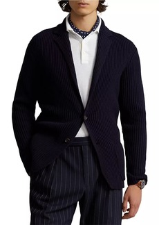 Ralph Lauren Polo Long-Sleeve Wool-Blend Cardigan
