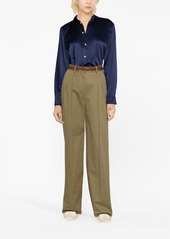 Ralph Lauren: Polo long-sleeved silk shirt