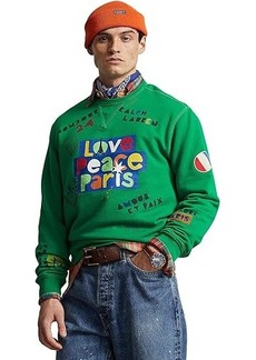 Ralph Lauren Polo Love Peace Paris Sweatshirt