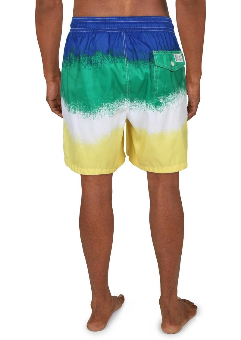 Ralph Lauren Polo Mens Dip-Dye Board Shorts Swim Trunks