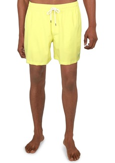 Ralph Lauren Polo Mens Logo Drawstring Swim Trunks