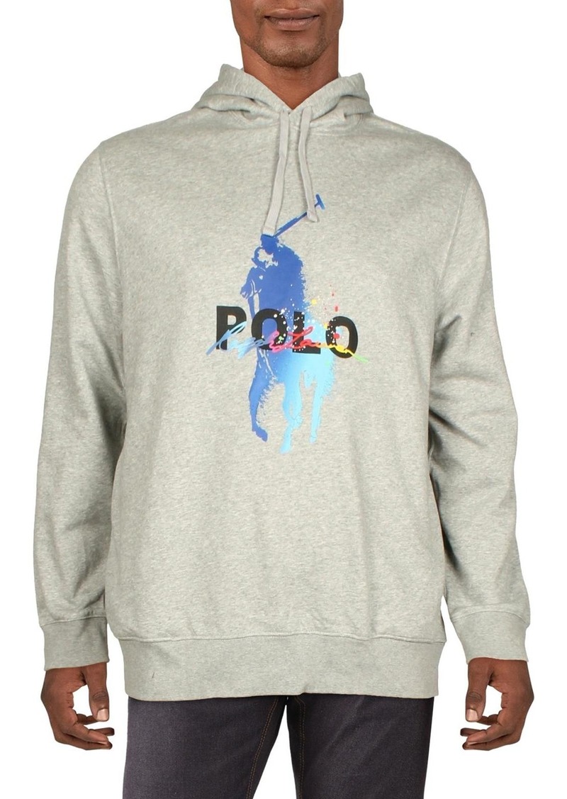 Ralph Lauren Polo Mens Logo Fleece Hoodie