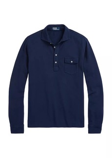Ralph Lauren Polo Mesh Long Sleeve Polo Shirt