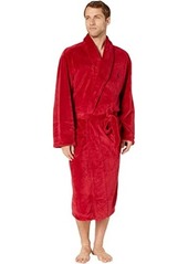 Ralph Lauren Polo Microfiber Plush Long Sleeve Shawl Collar Robe