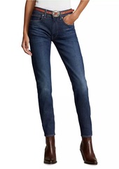 Ralph Lauren: Polo Mid-Rise Ankle Skinny Jeans