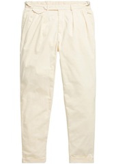 Ralph Lauren Polo mid-rise cotton-blend tapered trousers