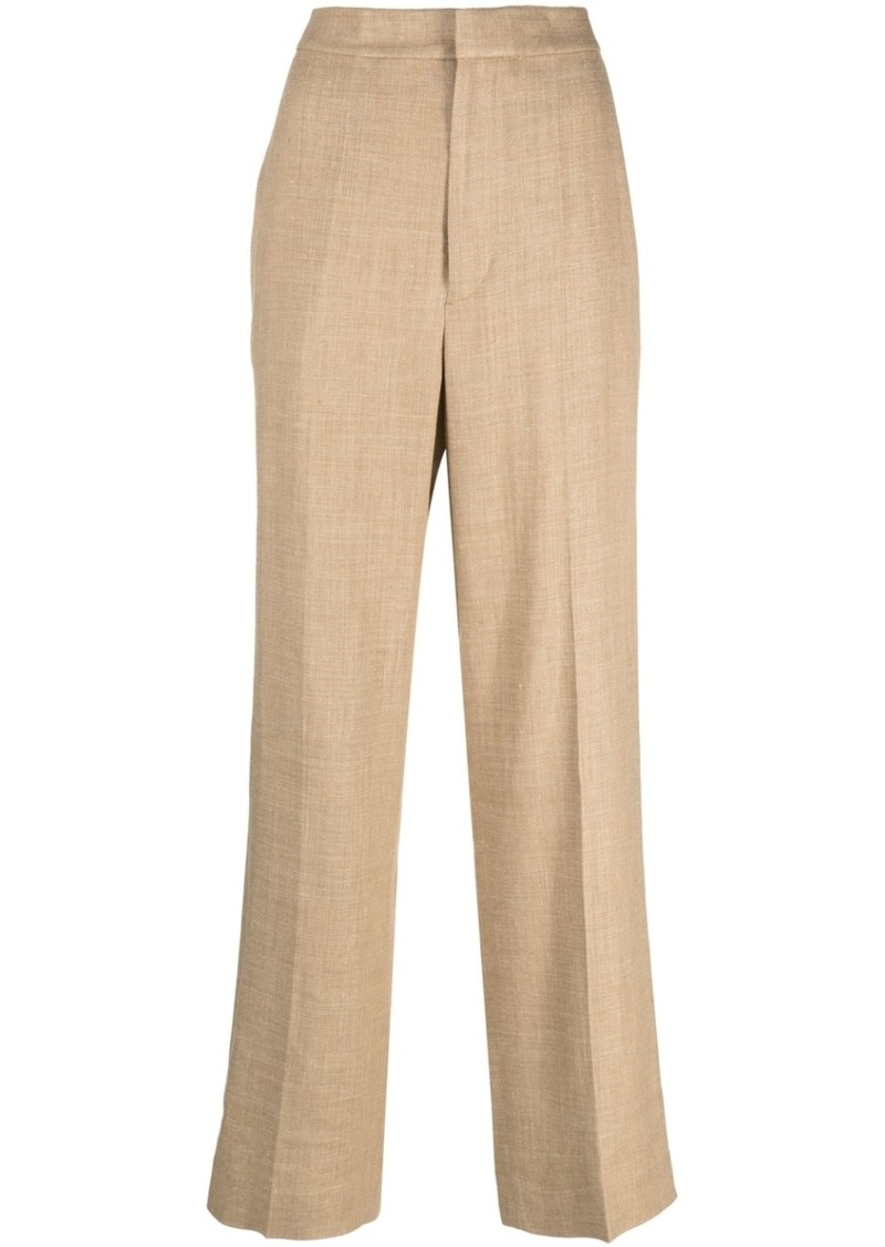 Ralph Lauren: Polo mid-rise straight-leg trousers