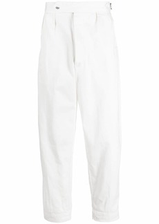 Ralph Lauren Polo off-centre fastening straight-leg trousers