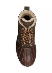 Ralph Lauren Polo Oslo High II Leather Lug Sole Boots