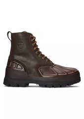 Ralph Lauren Polo Oslo High II Leather Lug Sole Boots