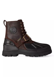 Ralph Lauren Polo Oslo High Waterproof Leather-Suede Boots