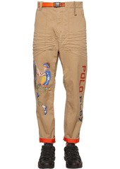 Ralph Lauren Polo Oversized Cotton Blend Twill Pants