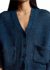 Ralph Lauren: Polo Oversized Linen-Blend Cardigan