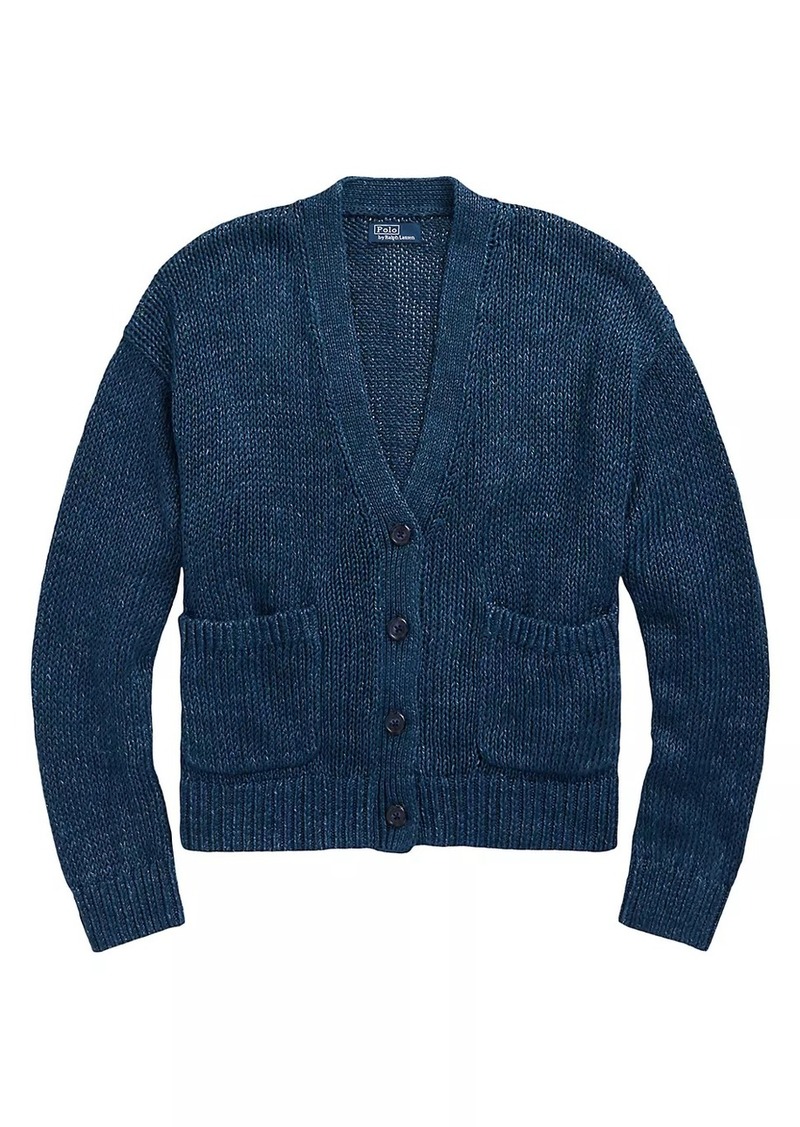 Ralph Lauren: Polo Oversized Linen-Blend Cardigan