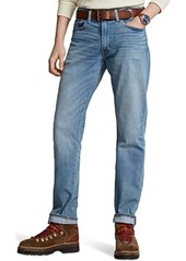 Ralph Lauren Polo Parkside Active Taper Stretch Jeans in Gilded