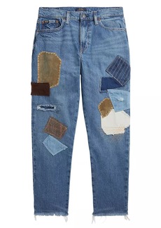 Ralph Lauren: Polo Patchwork Slim Tapered Jeans