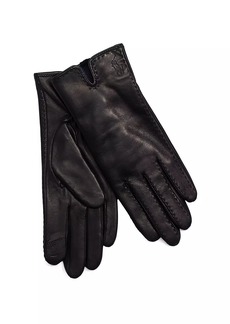 Ralph Lauren: Polo Pickstitched Leather Touch Gloves